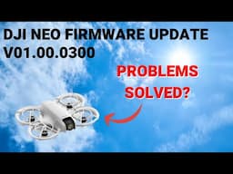 dji neo firmware update - Problems solved?