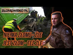 ROZTERKI STALOWEGO NA ROBOCIE 😂 | Złomowisko PL