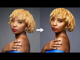 Quick and Easy Portrait Retouching For Beginners | Skin Retouching Tutorial