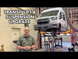 Ford Transit Van Lift & Suspension Upgrade | Quigley QLift + Timbren + Bilstein