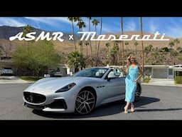 ASMR Maserati GranCabrio Trofeo Experience 🩵