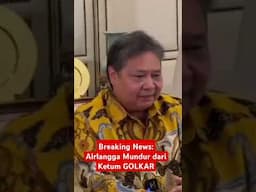 Airlangga Mundur! Ada Apa dengan GOLKAR? #golkar #airlangga