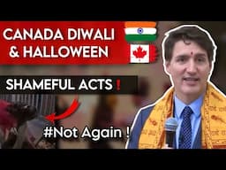 Shameful Acts on Diwali/Halloween in Canada 2024 🇨🇦