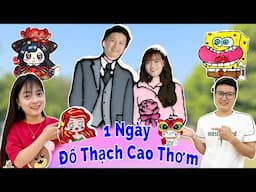 Thử Thách Đổ Thạch Cao Thơm Bọt Biển và Nàng Tiên Cá