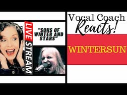 LIVE REACTION: WINTERSUN "Sons of Winter and Stars" | Vocal Coach Reacts & Deconstructs