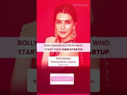 Bollywood Actress and their Startups