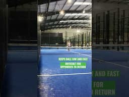 Are you hitting the vibora like this? | The Padel School