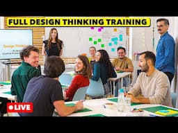 How To Run a Design Thinking Workshop (2-hour Live Training)