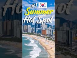 Korea's best summer destination, Haeundae Beach Busan #busan #korea #haeundaebeach