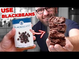 One can of Black Beans WILL Change how you Think about Brownies