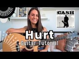 Hurt Guitar Lesson Johnny Cash Guitar Tutorial [ Chords, Picking and Play Along]