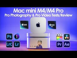 Ultimate Mac mini M4/M4 PRO vs Mac Studio M2 MAX - Pro Photo & Video Testing & Review