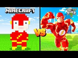 Funny Flash Superhero Tests in GTA 5 and Minecraft (Who Will Win?)