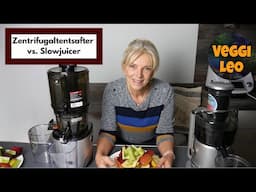 Entsafter Test | Slowjuicer Kuvings Auto10 gegen Zentrifugalentsafter