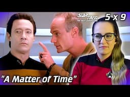 🖖Star Trek: The Next Generation 5x9 A Matter of Time REACTION