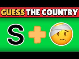 GUESS THE EMOJI | GUESS THE COUNTRY BY EMOJI | EMOJI QUIZ | #emoji #quiz