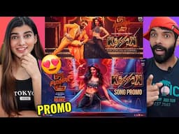 KISSIK Song - Promo | Pushpa 2 The Rule | Allu Arjun | Sukumar | Sreeleela | DSP | Reaction