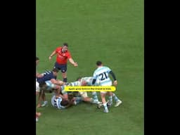 Intelligent play from Charles Ollivon. Two Kicks, Two charges - zero luck. #learnrugby #rugby