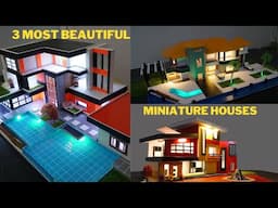 How to Build a Miniature House - 3 most beautiful miniature houses #diycraft #diy