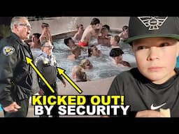 ENTIRE FOOTBALL TEAM KICKED OUT OF HOTEL POOL! 🏈😱 USA INVITATIONAL DAY 1