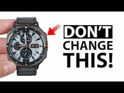 Galaxy Watch Ultra: Don't Mess This Up! (First 20+ Things To Do)