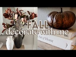 *NEW* FALL DECORATE WTH ME 2024 | ENTRYWAY & FRONT PORCH FALL DECOR IDEAS