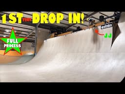 JJ Vs The Vert Ramp Drop In #skateboarding #8yearsold