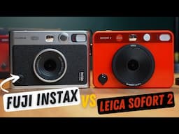 Fuji Instax Mini Evo vs. Leica Sofort 2: Hybrid Instant Camera Comparison & Review!