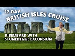 Disembarking Princess British Isles Cruise with Stonehenge Excursion to the airport