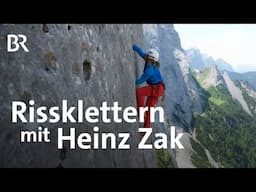 Unterwegs mit Kletterfotograf: Klettertour mit Heinz Zak im Karwendel | Bergauf-Bergab | Berge | BR