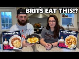 Americans Try Gordon Ramsay's Frozen British Meals for the First Time!