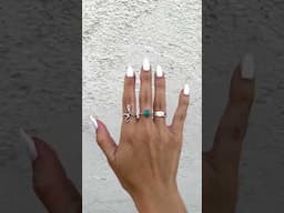 I tried the Hailey Bieber chrome nails #Shorts