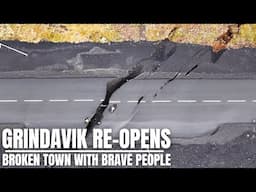 Finally!  Grindavik Re-Opens For Tourists And I Arrived Early Of Course -New Footage