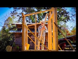 Building Our Solar Array Power Shed in Appalachia