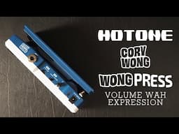 Hotone Wong Press Cory Wong Volume Wah Expression Pedal