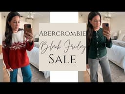 Abercrombie & Fitch BLACK FRIDAY Sale Try-On Haul!