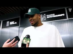 Giannis Antetokounmpo Postgame Media Availability  | 11.18.24