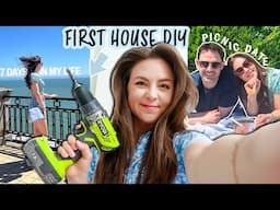 First House DIY, Date With Nick and More House Shopping | Weekly Vlog