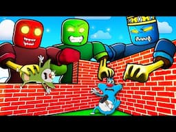 Roblox Build To Survive The Zombies Wave With Oggy And Jack