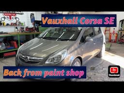 VAUXHALL CORSA SE 2013 COPART SALVAGE REBUILD PART 4