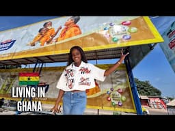 SPEND THE DAY WITH ME IN ACCRA, GHANA | LIVING IN GHANA | SPA DAY, GHANA JOLLOF, BAKERY etc