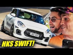 HKS Suzuki Swift Sport vs UNBELIEAVABLE Track Conditions! // Nürburgring