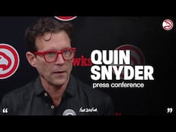 Hawks vs. Bulls Postgame Press Conference: Quin Snyder