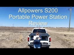 Allpowers S200 Portable Power Station And Solar Charging Kit Review | Portable Powerhouse!