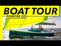 The perfect boat for micro-adventures? | Pointer 22 tour | Yachting Monthly