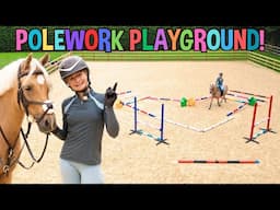 POPCORN'S PONY POLEWORK PLAYGROUND!!