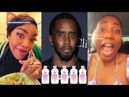 Black People REACTS To Diddy 1,000 Bottles Of Baby Oil Seized During Home Raids Used For Freak Offs