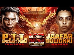 PTT  Apichart Farm VS Jaafar Oulichki | THAI FIGHT QINGDAO