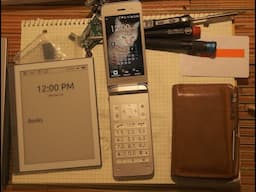 my everyday carry 2023 (as a digital minimalist)