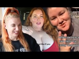 BodyBuilder Reacts To TikTok Fat Acceptance Cringe - Tess Holliday and Marissa Matthews